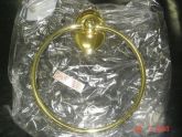 Porta toalha argola dourado Moldenox